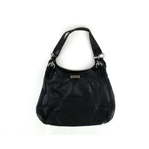 Coach Phoebe Black Leather Hobo Shoulder Bag 19250